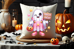 halloween trick or treat ghost png, cute ghost clipart, trick or treat sublimation design, spooky ghost halloween png, halloween ghost clipart, kawaii halloween ghost design, halloween sublimation clipart, trick or treat halloween png, cute halloween desi