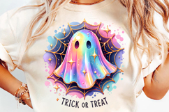 halloween trick or treat pastel ghost png, pastel ghost halloween clipart, kawaii pastel ghost with candy art, pastel trick or treat ghost design, cute pastel halloween printable, pastel halloween ghost sublimation, pastel spooky ghost with treats, hallow