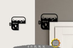 Cute Frankenstein Halloween Trim Corner Product Image 1