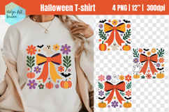 Cute Halloween Sublimation T-shirt PNG Product Image 1