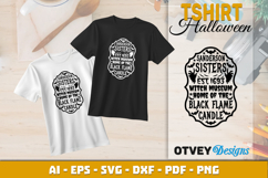 Sanderson Sisters , Halloween Shirt Design | SVG Product Image 1