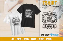 Sanderson Sisters , Halloween Shirt Design | SVG Product Image 2