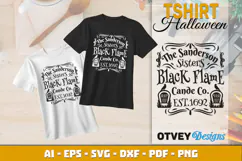 Sanderson Sisters , Halloween Shirt Design | SVG Product Image 4