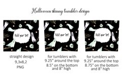Happy Halloween Skinny Tumbler Wrap Product Image 2
