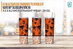 Halloween Skinny Tumbler Wrap Sublimation 19 Product Image 1