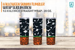 Halloween Skinny Tumbler Wrap Sublimation 20 Product Image 1