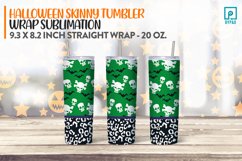 Halloween Skinny Tumbler Wrap Sublimation 21 Product Image 1