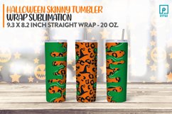 Halloween Skinny Tumbler Wrap Sublimation 24 Product Image 1