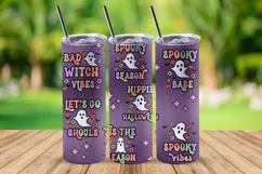 HALLOWEEN TUMBLER SUBLIMATION I HALLOWEEN TUMBLER WRAP PNG