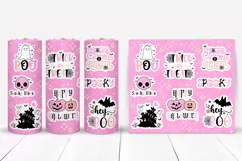HALLOWEEN TUMBLER SUBLIMATION I HALLOWEEN TUMBLER WRAP PNG