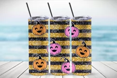 HALLOWEEN TUMBLER SUBLIMATION I HALLOWEEN TUMBLER WRAP PNG