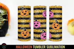 HALLOWEEN TUMBLER SUBLIMATION I HALLOWEEN TUMBLER WRAP PNG