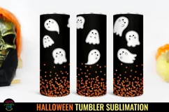 HALLOWEEN TUMBLER SUBLIMATION I HALLOWEEN TUMBLER WRAP PNG