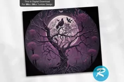 Sublimation Wrap,Digital Download,Sublimation Design,Paper Poster Print,Wall Art Canvas,Gothic Wall Art,Dark Romantic Decor,Home Decor,home office decor,Moon Wall Art,Bird on branch Print,Raven Art,Nature photography,Canvas Print,Dark Bird Decor,Night Sky
