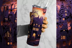 Halloween Tumbler Wrap, 20 oz tumbler wrap, Halloween png, Halloween Tumbler Wrap