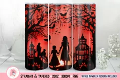 Halloween Tumbler Wrap, 20 oz tumbler wrap, Halloween png, Halloween Tumbler Wrap