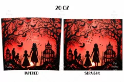 Halloween Tumbler Wrap, 20 oz tumbler wrap, Halloween png, Halloween Tumbler Wrap