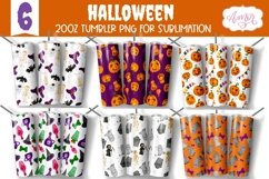 BUNDLE Halloween tumbler wrap PNG for sublimation Product Image 1
