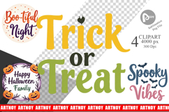 Halloween Quotes Clipart Product Image 1