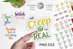 Halloween Quotes Sticker Product Image 1