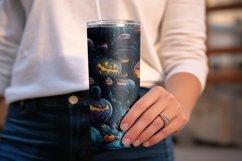 Halloween Tumbler Sublimation Wrap Product Image 3