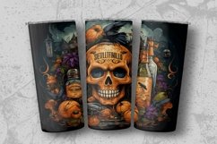 Halloween Tumbler Sublimation Wrap Product Image 3