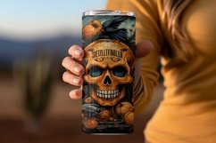 Halloween Tumbler Sublimation Wrap Product Image 6