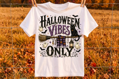 Halloween vibes only Png,Halloween Sublimation Design Product Image 2