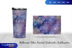 Watercolor with Halloween Vibes Sublimation Product Image 1