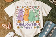 Halloween Vibes PNG, Ghouls PNG, Halloween Coquette Bow PNG Product Image 5