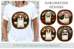 Vintage Halloween Sublimation PNG, Retro Halloween Clipart Product Image 3