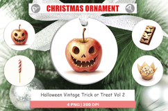 Halloween Vintage Treats Ornament Product Image 1