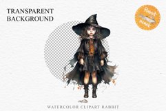 Halloween Vintage Witch Child Wizard Boy Girl Pumpkin Dressed Tale Art Image Watercolor Transparent Print illustration sublimation creepy printable digital Halloween vintage witch boy,  wizard magic, Pumpkin Girl, lady spooky dressed, Halloween children