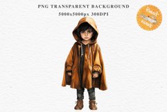 Halloween Vintage Witch Child Wizard Boy Girl Pumpkin Dressed Tale Art Image Watercolor Transparent Print illustration sublimation creepy printable digital Halloween vintage witch boy,  wizard magic, Pumpkin Girl, lady spooky dressed, Halloween children