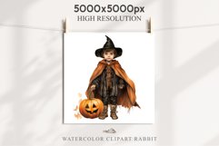 Halloween Vintage Witch Child Wizard Boy Girl Pumpkin Dressed Tale Art Image Watercolor Transparent Print illustration sublimation creepy printable digital Halloween vintage witch boy,  wizard magic, Pumpkin Girl, lady spooky dressed, Halloween children