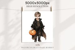Halloween Vintage Witch Child Wizard Boy Girl Pumpkin Dressed Tale Art Image Watercolor Transparent Print illustration sublimation creepy printable digital Halloween vintage witch boy,  wizard magic, Pumpkin Girl, lady spooky dressed, Halloween children