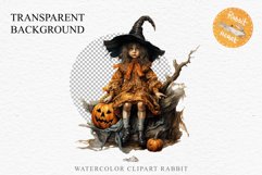Halloween Vintage Witch Child Wizard Boy Girl Pumpkin Dressed Tale Art Image Watercolor Transparent Print illustration sublimation creepy printable digital Halloween vintage witch boy,  wizard magic, Pumpkin Girl, lady spooky dressed, Halloween children