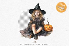 Halloween Vintage Witch Child Wizard Boy Girl Pumpkin Dressed Tale Art Image Watercolor Transparent Print illustration sublimation creepy printable digital Halloween vintage witch boy,  wizard magic, Pumpkin Girl, lady spooky dressed, Halloween children
