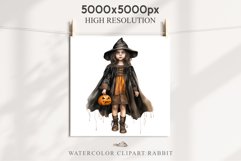 Halloween Vintage Witch Child Wizard Boy Girl Pumpkin Dressed Tale Art Image Watercolor Transparent Print illustration sublimation creepy printable digital Halloween vintage witch boy,  wizard magic, Pumpkin Girl, lady spooky dressed, Halloween children
