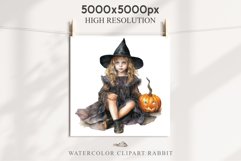 Halloween Vintage Witch Child Wizard Boy Girl Pumpkin Dressed Tale Art Image Watercolor Transparent Print illustration sublimation creepy printable digital Halloween vintage witch boy,  wizard magic, Pumpkin Girl, lady spooky dressed, Halloween children