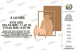 Halloween Wall Art Laser Cut. Halloween Decor SVG Product Image 2