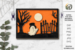Halloween Wall Arts Bundle Laser Cut. Halloween Decor SVG Product Image 4