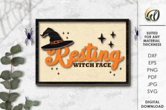 Halloween Wall Arts Bundle Laser Cut. Halloween Decor SVG Product Image 10