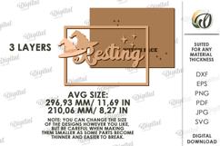 Halloween Wall Art Laser Cut. Halloween Decor SVG Product Image 2