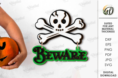 Halloween Wall Decors Bundle Laser Cut. Halloween Decor SVG Product Image 12