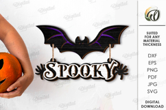 Halloween Wall Decors Bundle Laser Cut. Halloween Decor SVG Product Image 5