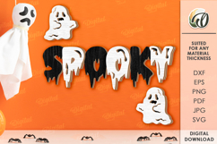 Halloween Wall Decor Laser Cut. Wall Decor SVG Product Image 1