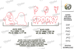 Halloween Wall Decor Laser Cut. Wall Decor SVG Product Image 2