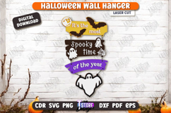 Halloween Hanger Sign Laser Cut | Seasonal Porch Décor |CNC Product Image 1