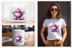 Watercolor Cauldron Sublimation Clipart Design